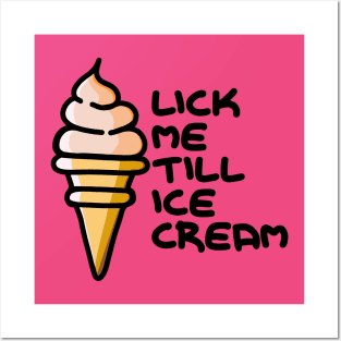 Ice Cream Posters and Art